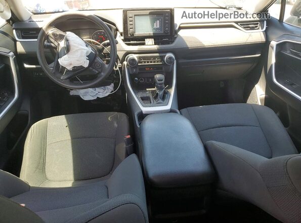 2T3H1RFV3KC032707 2019 TOYOTA RAV4 Gray Առջևի վահանակի տեսք