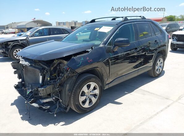 2T3H1RFV3MC098192 2021 TOYOTA RAV4 Black წინა მარცხენა ხედი სამი მეოთხედიდან