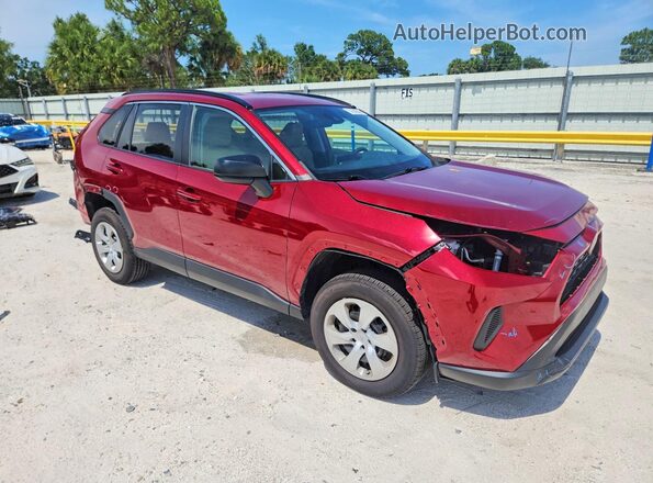 2T3H1RFV3MW130203 2021 TOYOTA RAV4 Red Przód prawy