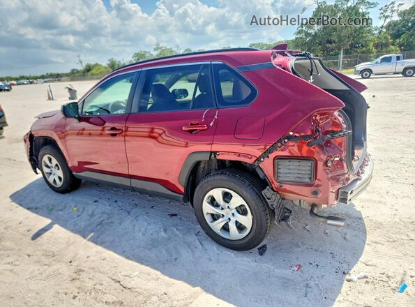 2T3H1RFV3MW130203 2021 TOYOTA RAV4 Red Tył lewy