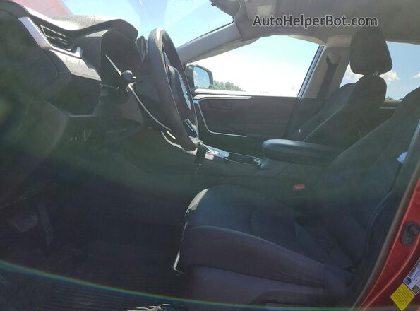 2T3H1RFV3MW185282 2021 TOYOTA RAV4 Burgundy წინა სალონის ხედი
