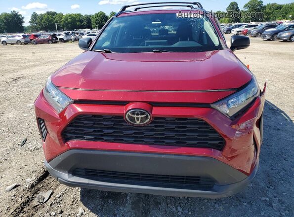 2T3H1RFV3MW185282 2021 TOYOTA RAV4 Burgundy წინა ხედი