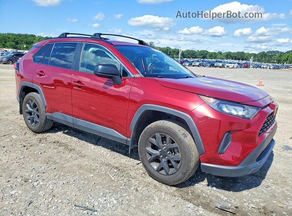 2T3H1RFV3MW185282 2021 TOYOTA RAV4 Burgundy წინა მარჯვენა
