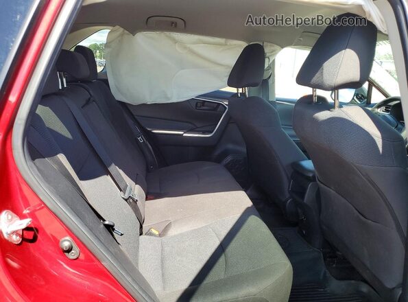 2T3H1RFV3MW185282 2021 TOYOTA RAV4 Burgundy უკანა სალონის ხედი