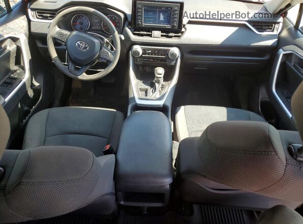 2T3H1RFV3MW185282 2021 TOYOTA RAV4 Burgundy წინა პანელის ხედი