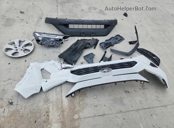 2T3H1RFV3PC242022 2023 TOYOTA RAV4 White VIN կոդի պիտակի տեսք