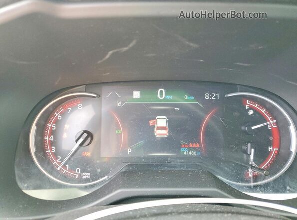 2T3H1RFV3RC293202 2024 TOYOTA RAV4 Серый Вид щитка приборов