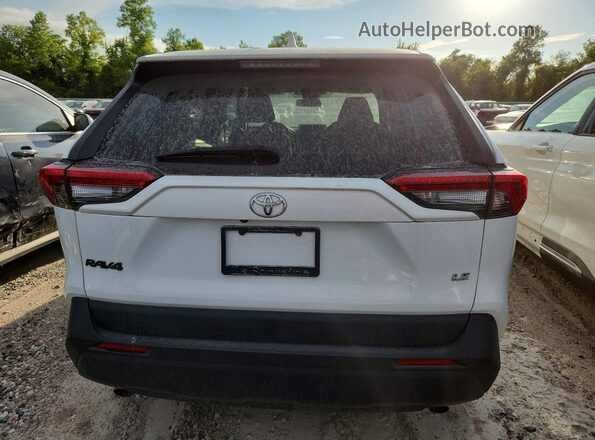 2T3H1RFV3SC309744 2025 TOYOTA RAV4 White უკანა ხედი