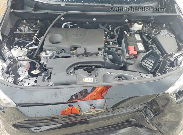 2T3H1RFV3SW420874 2025 TOYOTA RAV4 Black Vista del compartimento del motor