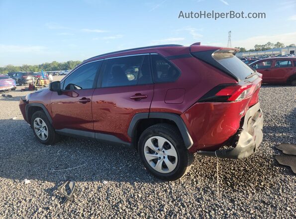 2T3H1RFV4KC010313 2019 TOYOTA RAV4 Burgundy Trasero izquierdo
