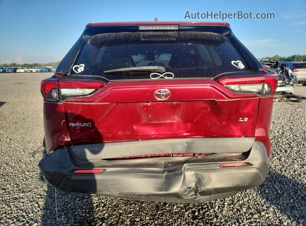 2T3H1RFV4KC010313 2019 TOYOTA RAV4 Burgundy Vista trasera