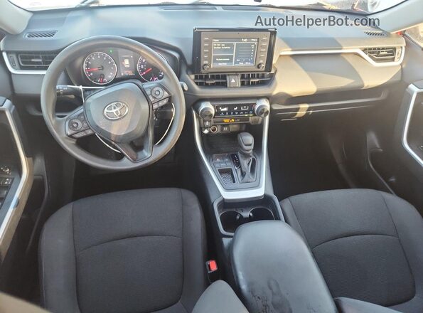2T3H1RFV4KC010313 2019 TOYOTA RAV4 Burgundy Vista del salpicadero