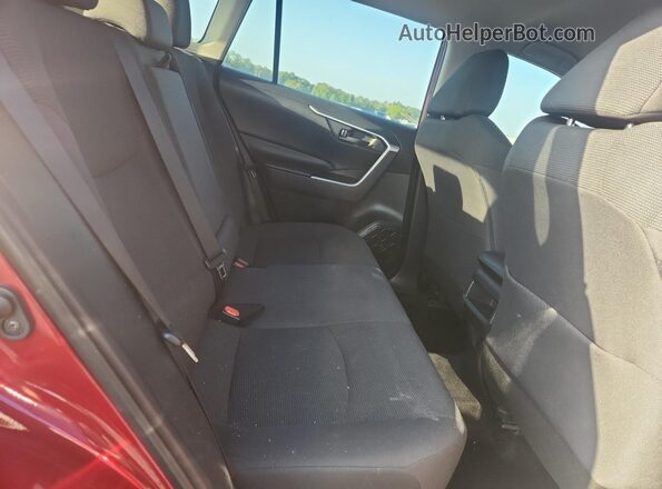 2T3H1RFV4KC010313 2019 TOYOTA RAV4 Burgundy Vista interior trasera