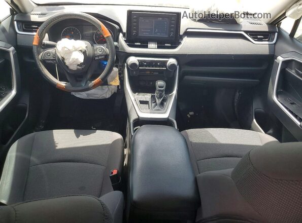 2T3H1RFV4KW004204 2019 TOYOTA RAV4 Black Dashboard view