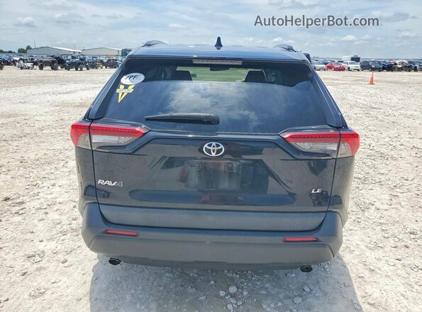 2T3H1RFV4KW004204 2019 TOYOTA RAV4 Black Rear view