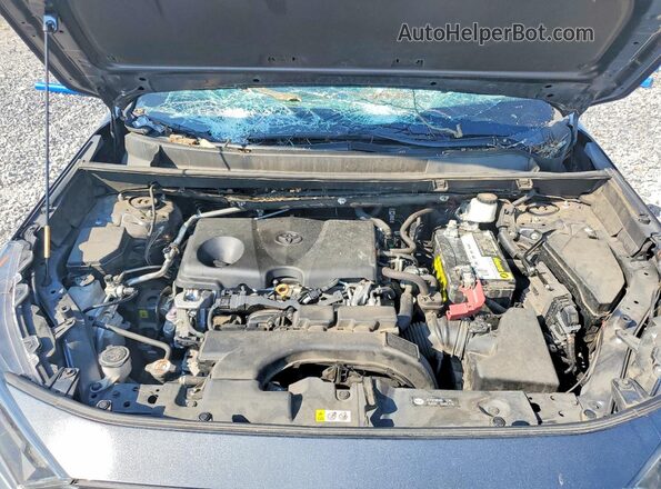 2T3H1RFV4LC056497 2020 TOYOTA RAV4 Gray Вид підкапотного простору