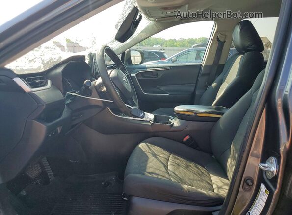 2T3H1RFV4LC056497 2020 TOYOTA RAV4 Gray Вид салону спереду