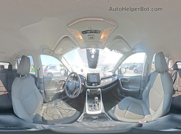 2T3H1RFV4LC056497 2020 TOYOTA RAV4 Gray Панорамний вид салону 360°