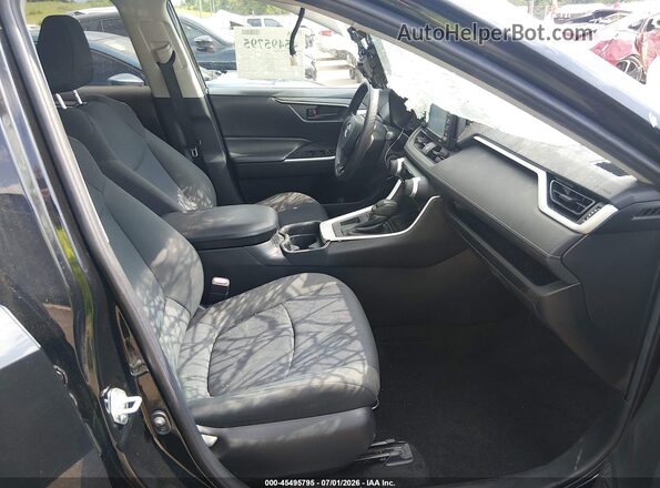 2T3H1RFV4LW060693 2020 TOYOTA RAV4 Black Widok wnętrza z przodu