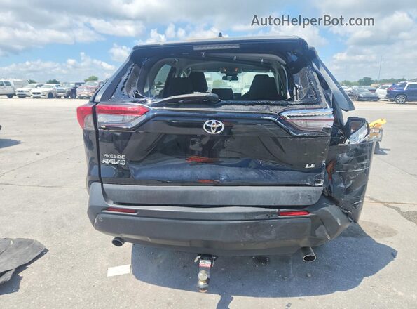 2T3H1RFV4MC103433 2021 TOYOTA RAV4 Black Widok z tyłu