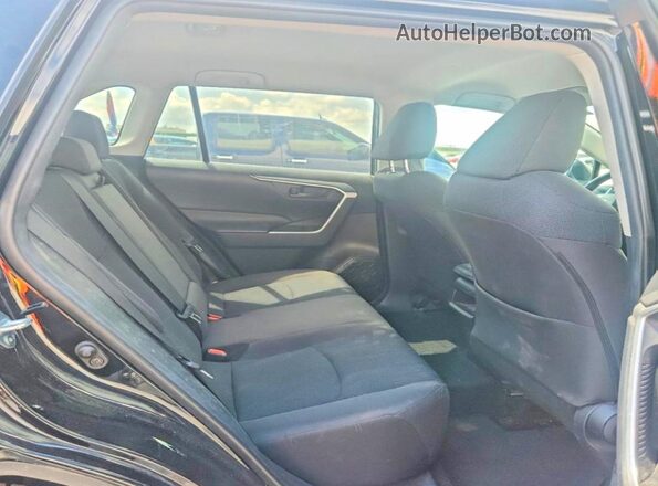 2T3H1RFV4MC103433 2021 TOYOTA RAV4 Black Widok tylnych siedzeń