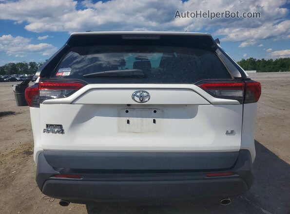 2T3H1RFV4MC154852 2021 TOYOTA RAV4 White Widok z tyłu