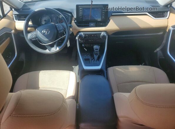 2T3H1RFV4MC154852 2021 TOYOTA RAV4 White Widok deski rozdzielczej