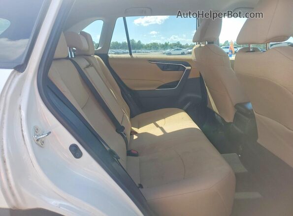 2T3H1RFV4MC154852 2021 TOYOTA RAV4 White Widok wnętrza z tyłu