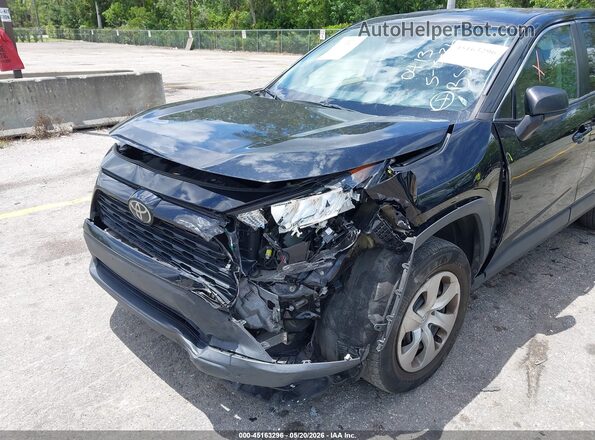 2T3H1RFV4NW190413 2022 TOYOTA RAV4 Черный Вид спереди