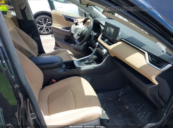 2T3H1RFV4NW190413 2022 TOYOTA RAV4 Черный Вид салона спереди