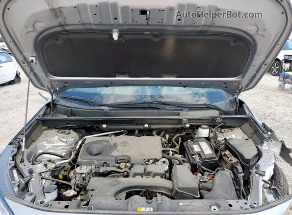 2T3H1RFV4PC219798 2023 TOYOTA RAV4 Silver Widok wnętrza z tyłu
