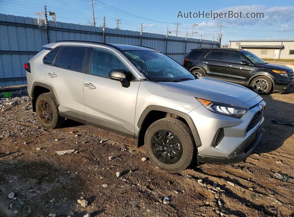 2T3H1RFV5LW092911 2020 TOYOTA RAV4 Серебряный Передняя правая четверть