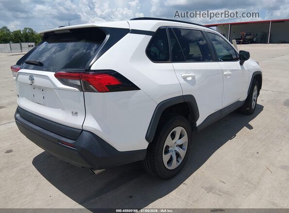 2T3H1RFV5MC107748 2021 TOYOTA RAV4 White Задня права чверть