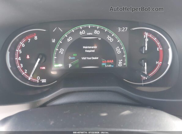 2T3H1RFV5PW288627 2023 TOYOTA RAV4 White Հետևի նստատեղերի տեսք