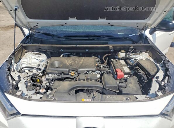 2T3H1RFV5RW310435 2024 TOYOTA RAV4 White ძრავის განყოფილების ხედი