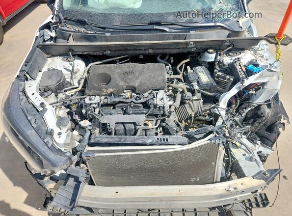 2T3H1RFV6KW021182 2019 TOYOTA RAV4 White Widok wnętrza z tyłu