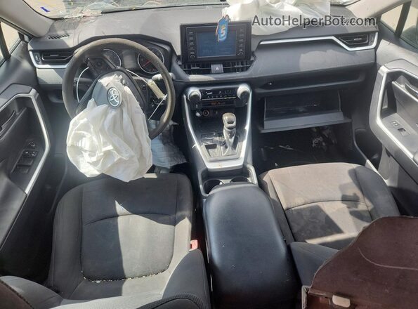 2T3H1RFV6KW021182 2019 TOYOTA RAV4 White Widok deski rozdzielczej