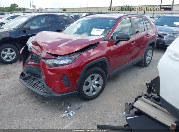 2T3H1RFV6KW053114 2019 TOYOTA RAV4 Red Передня ліва чверть