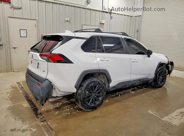 2T3H1RFV6LC050426 2020 TOYOTA RAV4 White Задня права чверть