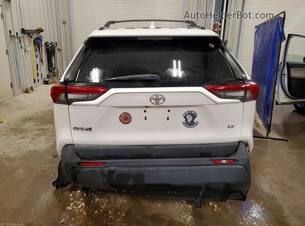 2T3H1RFV6LC050426 2020 TOYOTA RAV4 White Вид ззаду