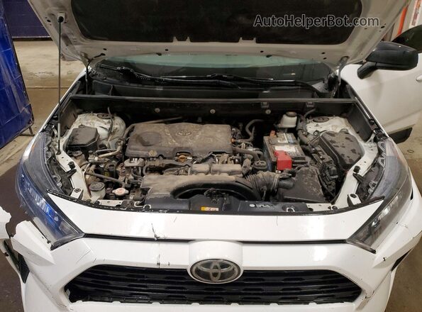 2T3H1RFV6LC050426 2020 TOYOTA RAV4 White Вид підкапотного простору