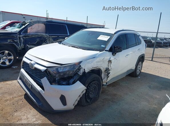 2T3H1RFV6LW100580 2020 TOYOTA RAV4 White Przód lewy