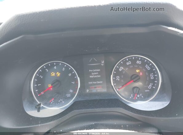 2T3H1RFV6LW100580 2020 TOYOTA RAV4 White Widok tylnych siedzeń