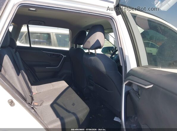 2T3H1RFV6LW100580 2020 TOYOTA RAV4 White Widok naklejki z numerem VIN