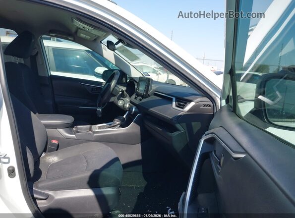 2T3H1RFV6LW100580 2020 TOYOTA RAV4 White Widok wnętrza z przodu