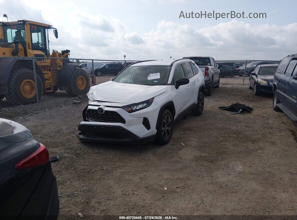 2T3H1RFV6MC114644 2021 TOYOTA RAV4 White Vista tres cuartos delantera izquierda