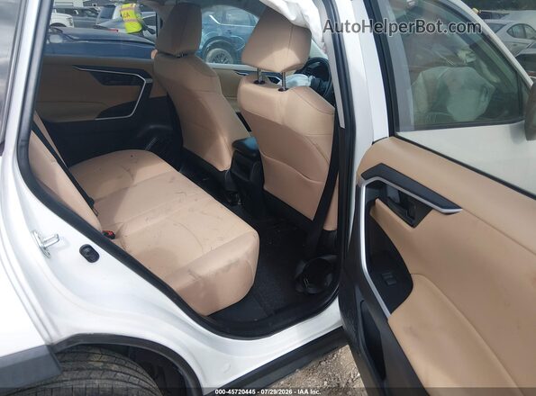 2T3H1RFV6MC114644 2021 TOYOTA RAV4 White Vista de la etiqueta del VIN