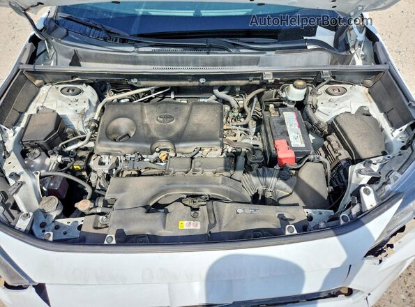 2T3H1RFV6MC126812 2021 TOYOTA RAV4 White Vista del compartimento del motor