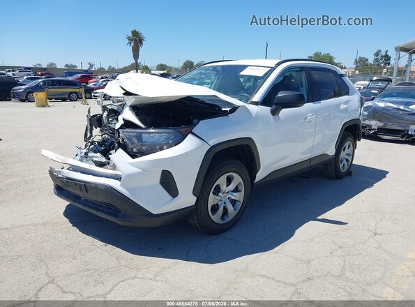 2T3H1RFV6MC130410 2021 TOYOTA RAV4 Белый Передняя левая четверть