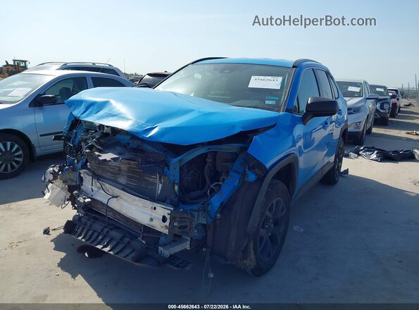 2T3H1RFV6MW171750 2021 TOYOTA RAV4 Blue Դիմացի տեսք
